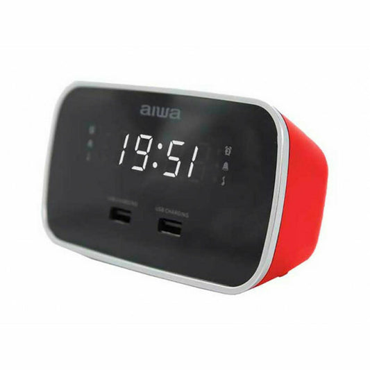 Clock-Radio Aiwa CRU-19RD Red-0